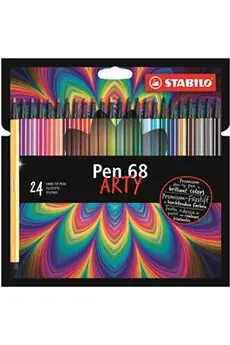 Pack de 24 feutres de dessin Arty Pen 68