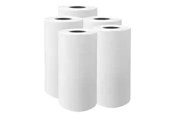 Rouleaux de Papier thermique 15m pour Imprimante Photo Enfant Blanc