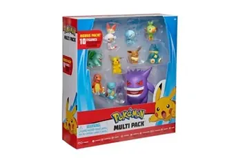 POKEMON - Pack de 10 figurines