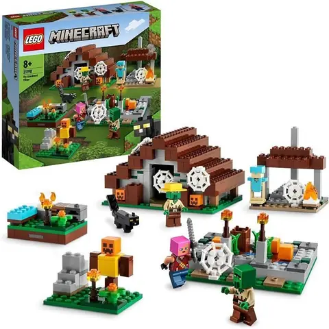 Jouet Construction - Lego - 21190 - Minecraft - Maison avec Figurine Zombie - 8 ans et plus