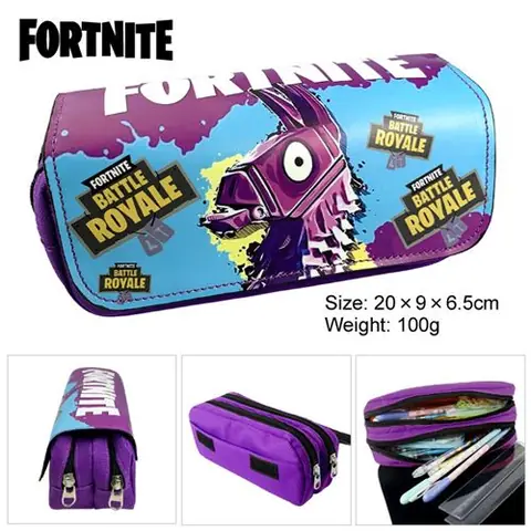 Trousse à crayon Fortnite Violet 20x9x6.5cm
