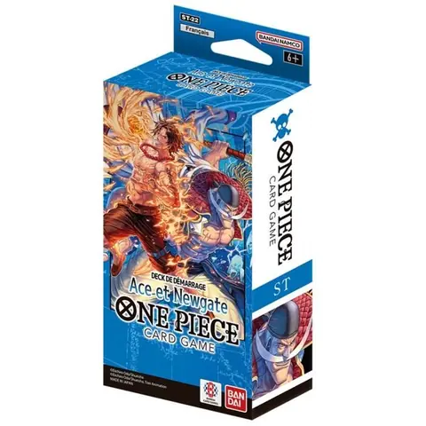 Deck à collectionner - ASMODEE - One Piece - Ace & Newgate - Starter Deck 22 - Multicolore