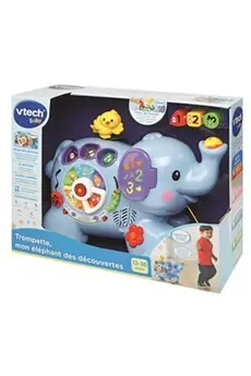 VTECH BABY - Trompette, mon Eléphant des Découvertes