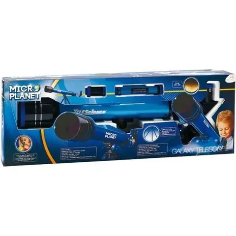 Télescope astronomique et terrestre - MICROPLANET - Microplanet - Plastique - À monter soi-même - Pour enfants