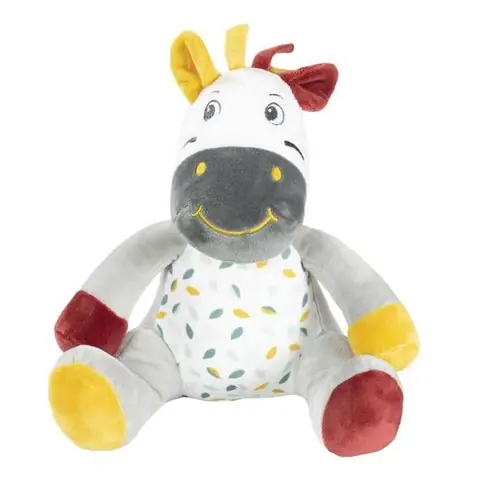 Trois Kilos Sept Peluche musicale Zèbre