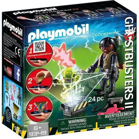 PLAYMOBIL 9349 - Ghostbuster - Playmogram 3D - Winston Zeddemore