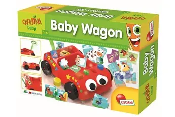 Carotina - Baby Wagon - Chariot à Tirer Multicolore