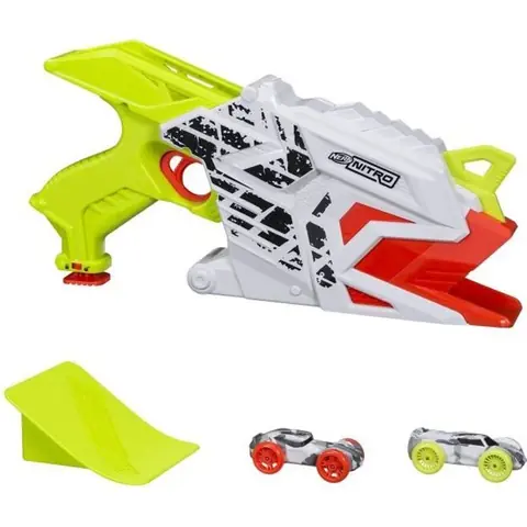 Lanceur de Voitures - NERF - AeroFury Ramp Rage - Multicolore - 2 Voitures - 8 ans et plus