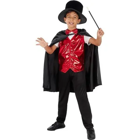 Déguisement magicien enfant- 120797- Funidelia-  Déguisement garçon et accessoires Halloween carnaval et Noel