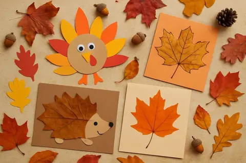Activités créatives d’automne à faire avec le doudou