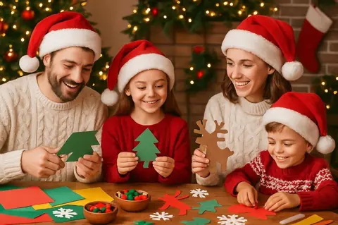 Activités créatives et DIY à faire en famille pendant les vacances de Noël
