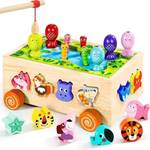 Montessori Jouet Enfant 1 an 6 in 1 Jouet Montessori 1 2 3 4 Ans Jouets Empiler et de Tri Cadeau pour couleurs multip FORME A TRIER