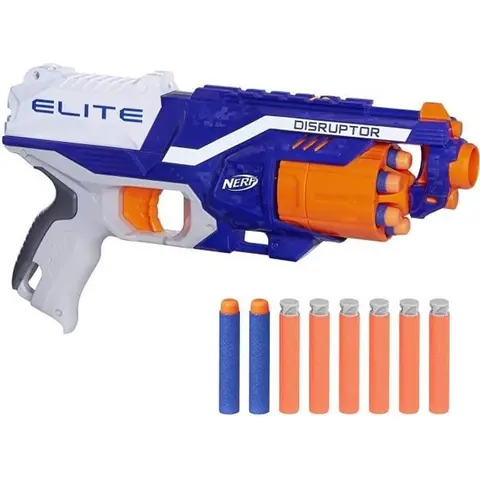 Jouet - NO NAME - Nerf Disruptor Bonus Pack - 12 fléchettes incluses - Pour enfant de 8 ans et plus