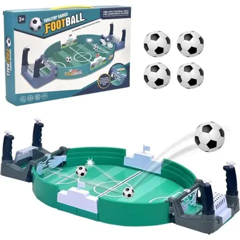 Mini Jeu de Baby-Foot - ZGEER - Match sur Table - Intérieur - Mixte - 3 ans et plus