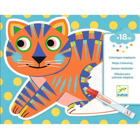 Dessin et coloriage enfant Djeco Coloriage magique à l’eau Animalo-Ma
