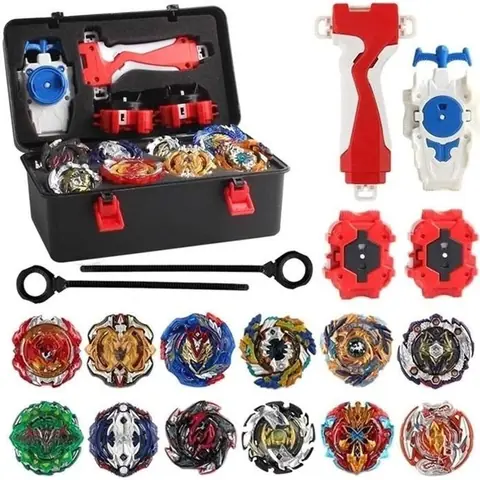 Toupies Burst Battle Set - Beyblade - 12 pièces - Jouet - Enfant - Mixte