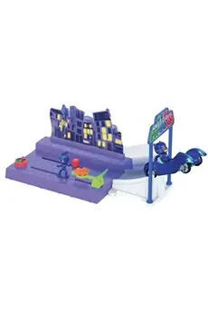 Playset Pyjamasques Univers de jeu électronique et un véhicule