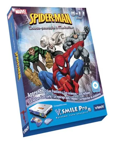 VTech VSmile Pro Spider-Man Jeu Éducatif d'Aventure
