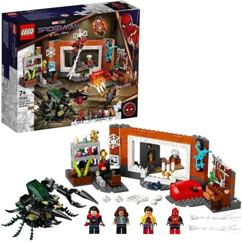 LEGO® 76185 Marvel Spider-Man dans l’Atelier du Saint des Saints Jouet pour Enfants +7 ans Figurines Dr Strange et Monstre