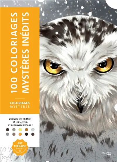 Coloriages mystères - 100 coloriages mystères inédits Colorie les chiffres et les lettres, et découvre l'image - William Bal - Hachette Heroes