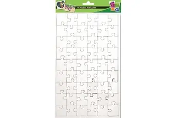 10 puzzles de 54 pièces à décorer - 24 x 16 cm