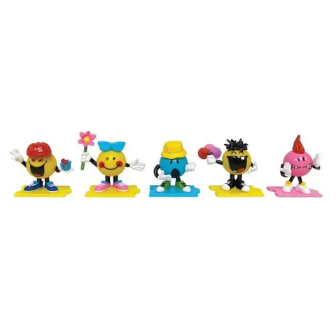 Figurines à collectionner - Splash Toys - Smiley Blister - Pack de 3 - Mixte - 4 ans et plus