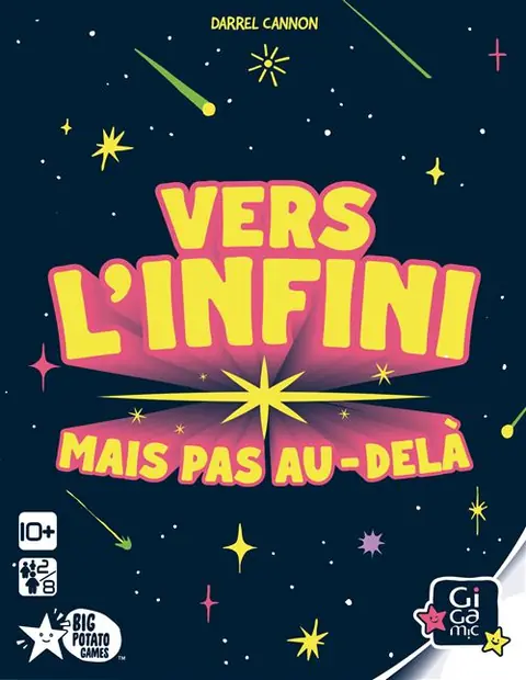 Jeu d'ambiance Gigamic Vers l'Infini mais pas Au-delà