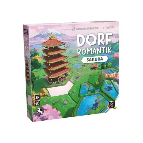 Jeu de stratégie - Dorfromantik Sakura - Jeu de réflexion - Multicolore - Gigamic