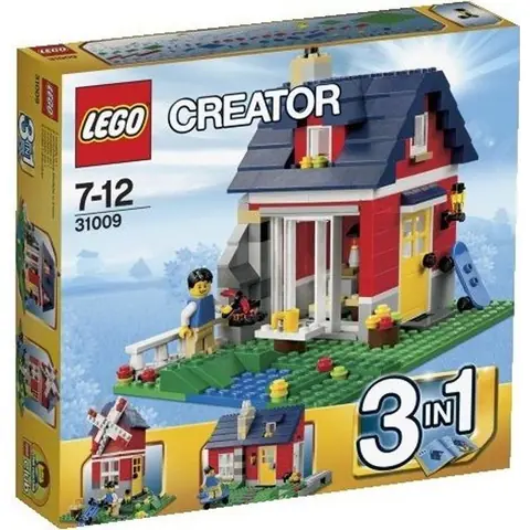 Lego - La petite maison - Creator - 271 pièces - A partir de 7 ans