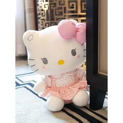 Peluche Hello Kitty Animal Poupée Peluche Douce Doudou Poupée de Chiffon Plush Toys Cadeau danniversaire