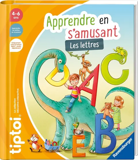 tiptoi®  Apprendre en samusant : Les lettres