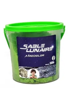 Sable lunaire/moon sand à modeler vert 500g(...) -
