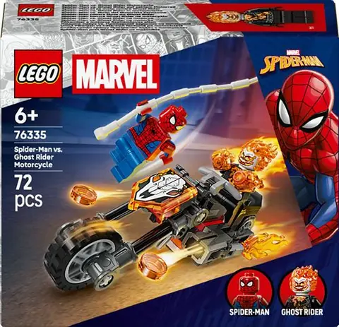 LEGO® Marvel 76335 Spider-Man et sa moto contre Ghost Rider