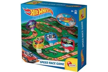 Jeu de l'oie de Vitesse - Jeu de Parcours - HOTWHEELS - LISCIANIGIOCHI - De 2 a 4 joueurs - Des 5 ans