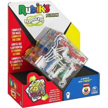 PERPLEXUS - Rubik’s 3x3 - 6055892 - Labyrinthe Parcours 3D - Jeu d'Action et de Réflexe - Jouet Enfant 8 Ans et +