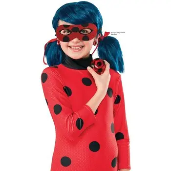 MIRACULOUS Kit blister loup pailleté + Yoyo + Boucles d'oreilles Ladybug