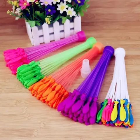 Lot de 111 bombes a eau (3 bouquets de 37 bombes à eau bautruche) Xcool-art