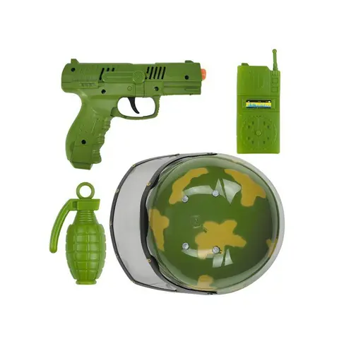Set Militaire enfant 4 pièces - Vert