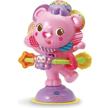 VTECH BABY - Hula-Hoop, P'tit Lion à Ventouse - Rose