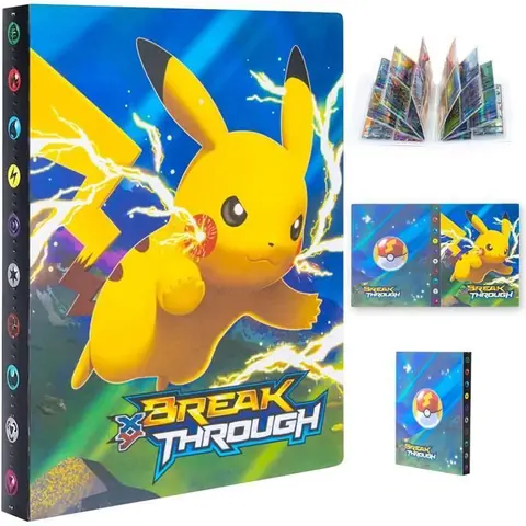 Classeur Carte Pokemon - Marque - Modèle - Grande capacité - Matériaux de haute qualité