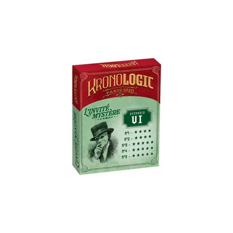 Jeu denquête - Kronologic - Paris 1920 - Extension L’Invité Mystère - 1 joueur ou plus