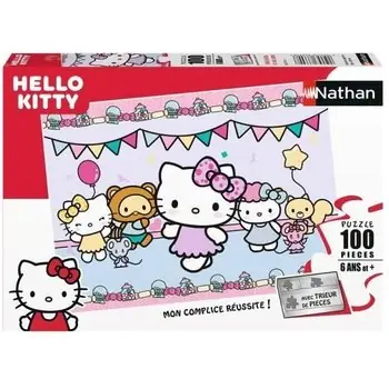 Puzzle 100 p - Hello Kitty et ses amis