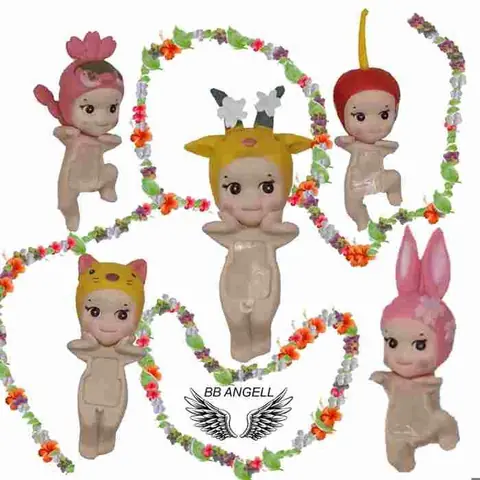 BB ANGELL SÉRIE hippers cerisier Ornements téléphone Ordinateur cadeaux anniversaire compatible sonny angel  1 ALÉATOIRE