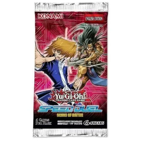 Booster - Yu-Gi-Oh! - Speed Duel Cicatrices De Bataille - Mixte - Sous licence - Jeu de cartes