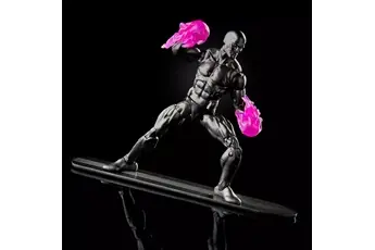 Figurine Obsidian Surfer Silver Surfer Marvel Legends 15 cm