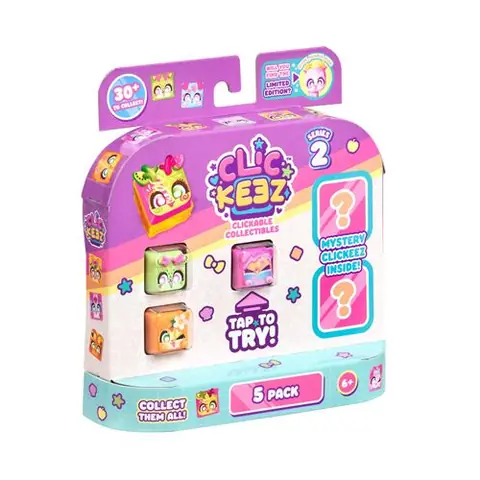 Figurine Goliath Clickeez Multi Pack Série 2 Modèle aléatoire