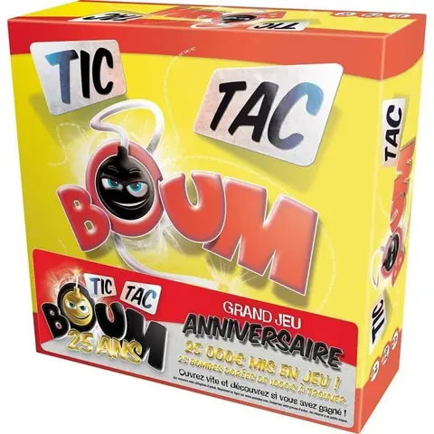 Pack Tic Tac Boum + Fais ta valise - Jeu de société - ASMODEE