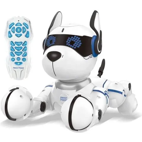 Lexibook Power Puppy Chien Robot Programmable et Tactile