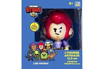Brawl Stars - 1 Figurine Articulée de 11,5 cm - Lot #4 - Figurines de Collection - Jeux Vidéos