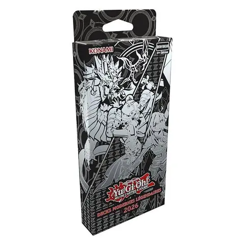 Pack de 3 Decks - YU-GI-OH! - Modernes Légendaires 2026 - 168 cartes - Dès 6 ans - 1ère édition française